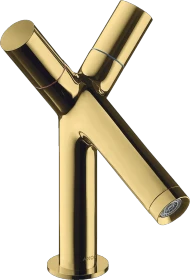 Hansgrohe Axor Starck 80 mit Ablauffernbedienung polished goldoptik