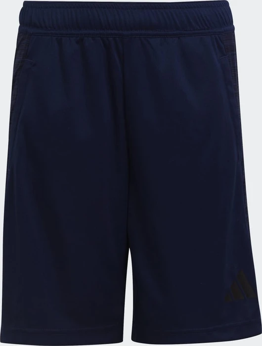 adidas Aeroready Heather Trainingshose kurz dark blue/black (Junior)