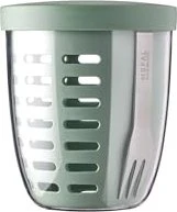 Mepal Fruitpot Ellipse Aufbewahrungsbehälter 600ml weiß
