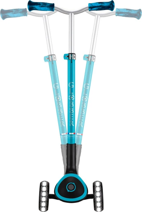 Globber Ace Lights Kickboard aqua
