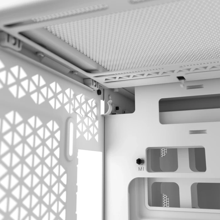 Corsair 2500X, weiß, Glasfenster