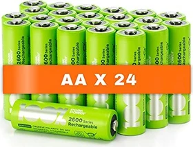 GP Batteries 100% PeakPower Micro AA NiMH 2600mAh, 24er-Pack