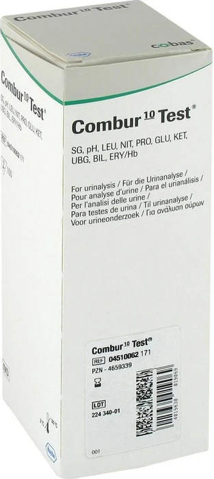 Roche Combur 10 Test Selbsttest, 100 Stück