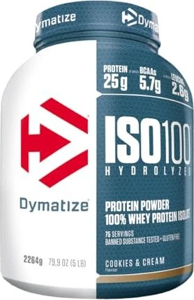 Dymatize Iso100 Hydrolyzed Cookies & Cream 2.2kg