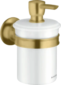 Hansgrohe Axor Montreux Seifenspender mit Halter brushed gold optic