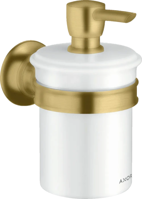 Hansgrohe Axor Montreux Seifenspender mit Halter brushed gold optic