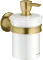 Hansgrohe Axor Montreux Seifenspender mit Halter brushed gold optic Vorschaubild