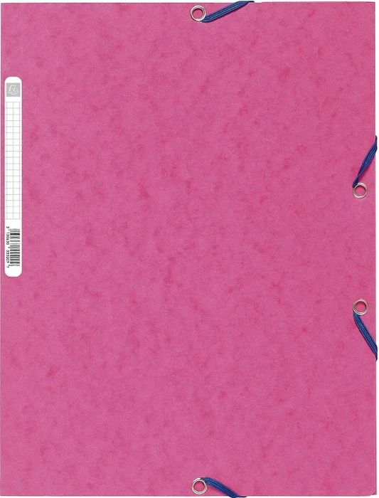 Exacompta Sammelmappe Colorspan-Karton mit Gummizug, A4, 250 Blatt