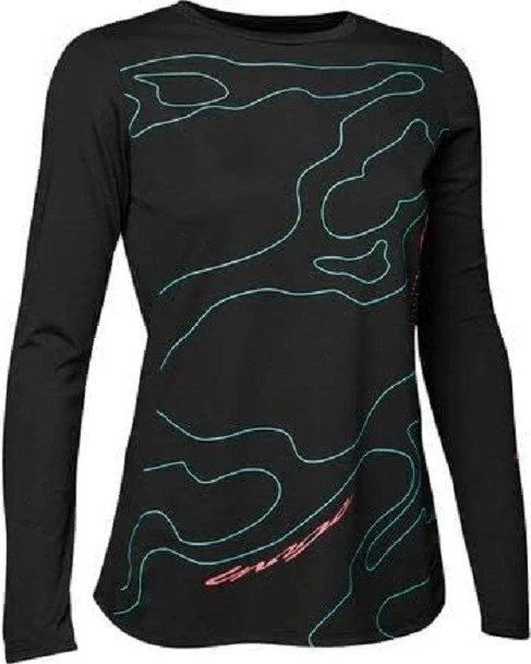 Fox Racing Ranger Drirelease Trikot langarm schwarz (Damen)