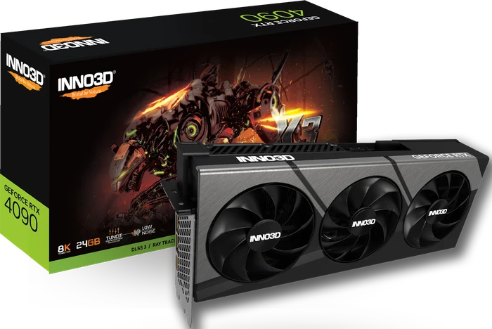 INNO3D GeForce RTX 4090 X3, 24GB GDDR6X, HDMI, 3x DP