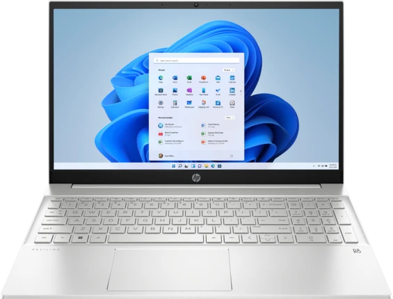 HP Pavilion 15-eh3079ng, Natural Silver, Ryzen 7 7730U, 16GB RAM, 512GB SSD, DE
