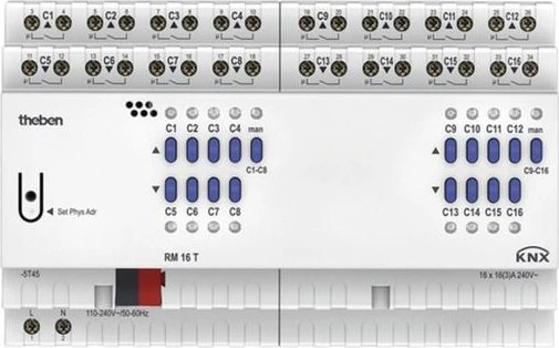 Theben RM T KNX Kombiaktor, REG, Schaltaktor/Jalousieaktor