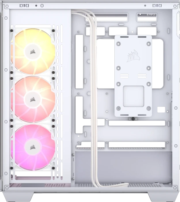 Corsair 3500X ARGB, weiß, Glasfenster
