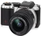 Pentax K-01 silber mit Objektiv smc DA L 18-55mm 3.5-5.6 AL und smc DA L 50-200mm 4.0-5.6 ED Vorschaubild