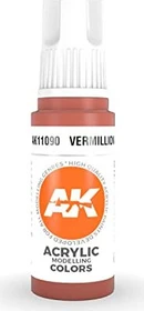 AK-Interactive 3rd Gen Acrylic Colors Acrylic Modelling Colors vermillion, 17ml