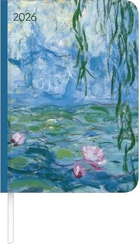 Neumann AlphaEdition Lady Journal Monet Monatskalender Taschenkalender 2026, A6, 96 Blatt