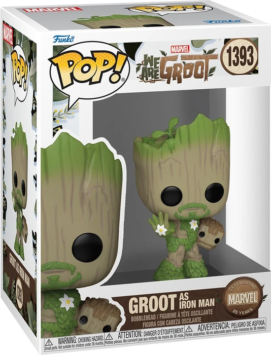 FunKo Pop! - Marvel We are Groot - Groot as Iron Man
