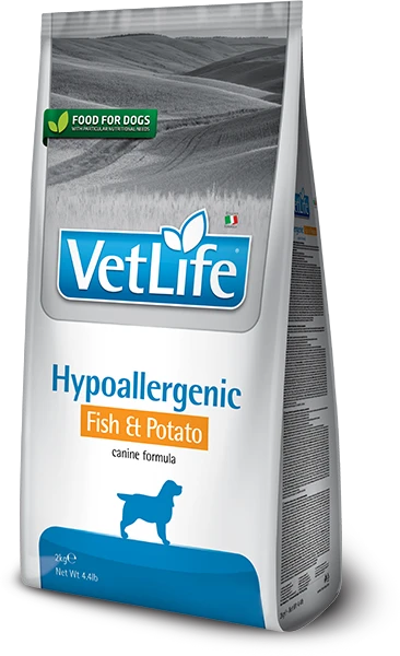 Farmina Vet Life, Hypoallergenic Fisch & Kartoffel, 12kg
