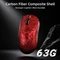Attack Shark RS3 ULTRA Carbon Fiber 8KHz Wireless, Forged Red, inkl. Grip Tape & C06 Ultra LED Kabel, USB/Bluetooth Vorschaubild