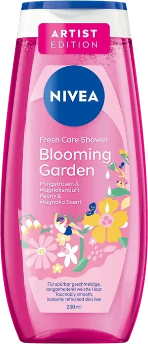 Nivea Blooming Garden Duschgel, 250ml