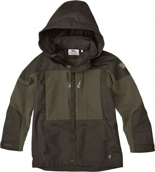Fjällräven Keb Funktionsjacke dark olive/tarmac (Junior)