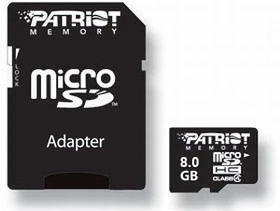 Patriot Signature 8GB Kit, Class 4