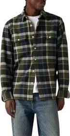 Levi's Jackson Worker Hemd langarm medina plaid/deep depths/flannel (Herren)