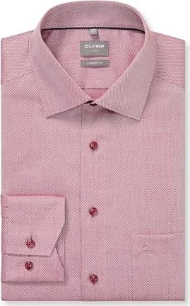 OLYMP Luxor New Kent Comfort Fit Hemd langarm chianti (Herren)