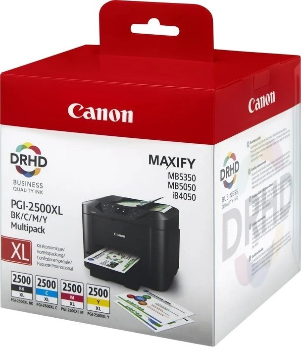 Canon Tinte PGI-2500XL BK/C/M/Y Multipack