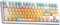 Aula F87 Pro V2 Wireless, Orange Soda, LEDs RGB, hot-swap, Outemu Blue Ice Magnetic, USB/Bluetooth, US Vorschaubild