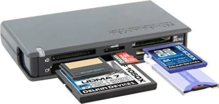 Delkin Multi-Slot-Cardreader, USB 3.0 Micro-B [Buchse]