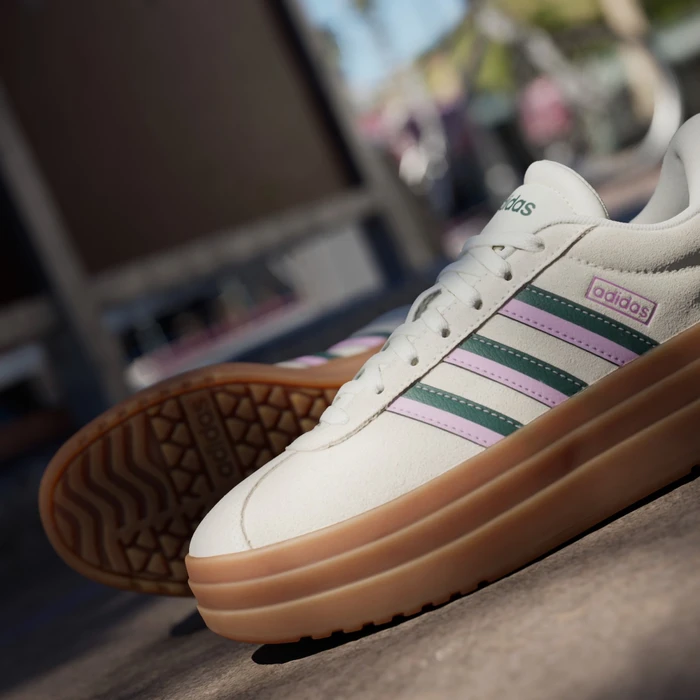 adidas VL Court Bold off white/collegiate green/bliss lilac (Damen)