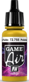 Vallejo Game Air rev.1 polished gold, 17ml