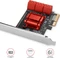 Axagon 6x SATA 6Gb/s, PCIe 3.0 x4 Vorschaubild