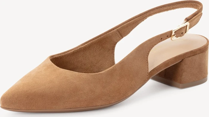 Tamaris Leder Slingpumps braun (Damen)