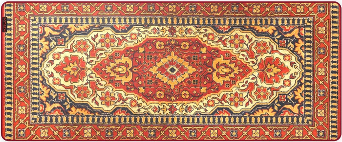 Krux Space Carpet XXL, 970x400mm, Motiv mehrfarbig