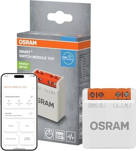 Osram SMART+ WiFi Switch Modul 1-Kanal, 8A, Schaltaktor