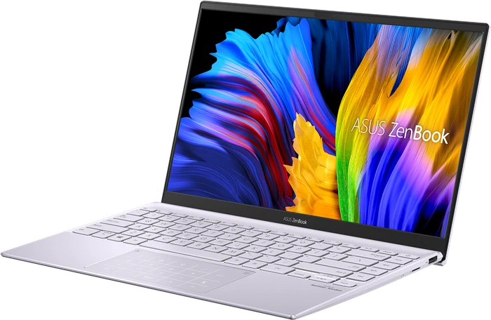 ASUS ZenBook 14 UM425UA-KI189T, Lilac Mist, Ryzen 7 5700U, 8GB RAM, 512GB SSD, DE