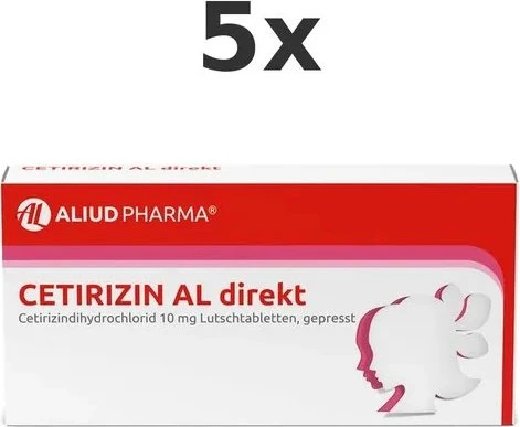 Aliud Cetirizin AL direkt Lutschtabletten, 49 Stück