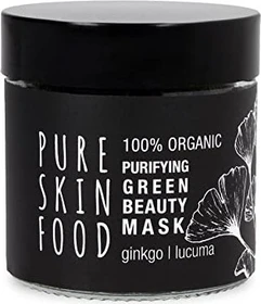 Pure Skin Food Purifying Green Beauty Mask Ginkgo Lucuma, 60ml