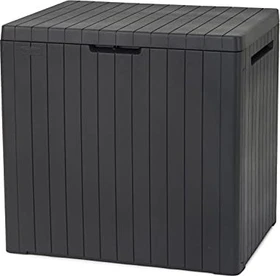 Keter City Gartenbox grau