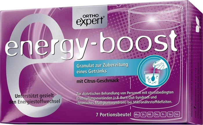 Weber & Weber energy-boost Orthoexpert Trinkgranulat, 77g (7x 11g)