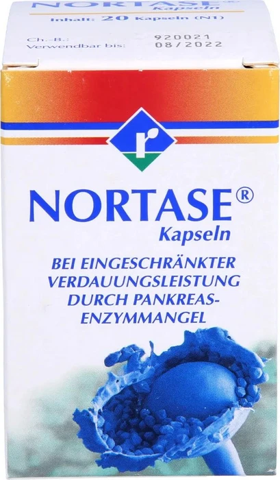 Nortase Kapseln, 20 Stück