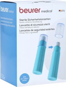 Beurer sterile Sicherheitslanzetten, 200 Stück