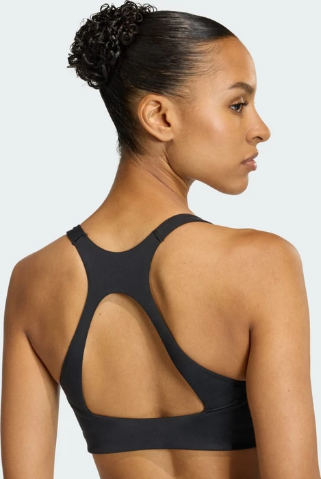 adidas Optime Workout Medium-Support Sport-BH schwarz (Damen)