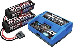 Traxxas EZ-Peak Plus Dual Ladegerät plus 2x 2S LiPo Akku