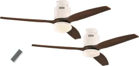 CasaFan Aerodynamix Eco 132 WE Deckenventilator nussbaum