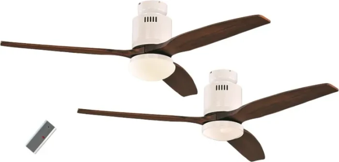 CasaFan Aerodynamix Eco 132 WE Deckenventilator nussbaum