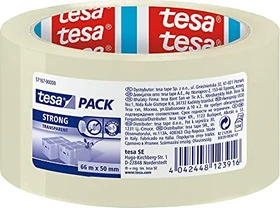 tesa tesapack Strong Klebeband transparent, 50mm/66m, 1 Stück