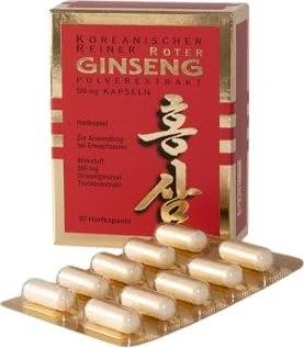 Roter Ginseng Extrakt Kapseln, 30 St
